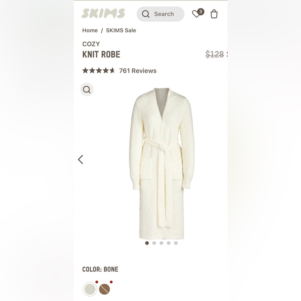 Skims Cozy Robe